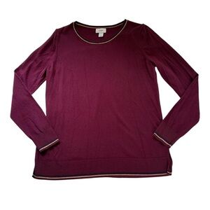 Old Navy Burgundy Sweater